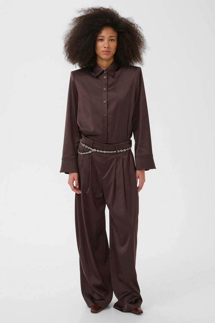 Gestuz - Gzelva Pants 10911582 - 109839 - Deep Plum