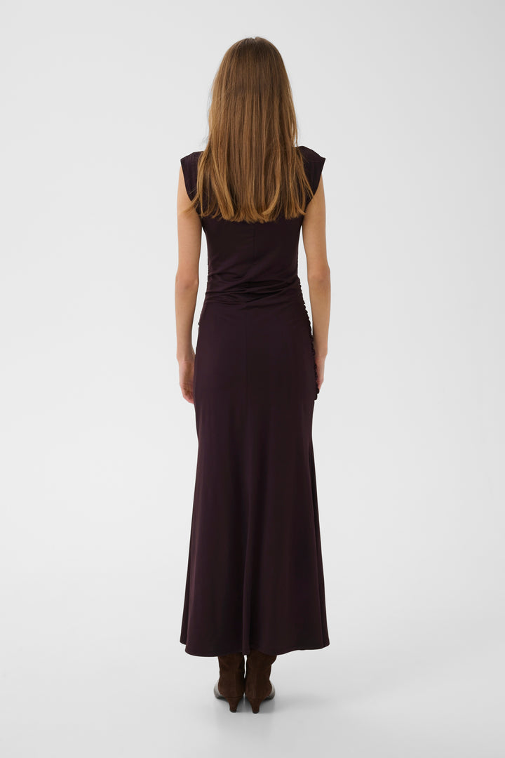 Gestuz - Gzseren Long Dress 10911642 - 109839 - Deep Plum