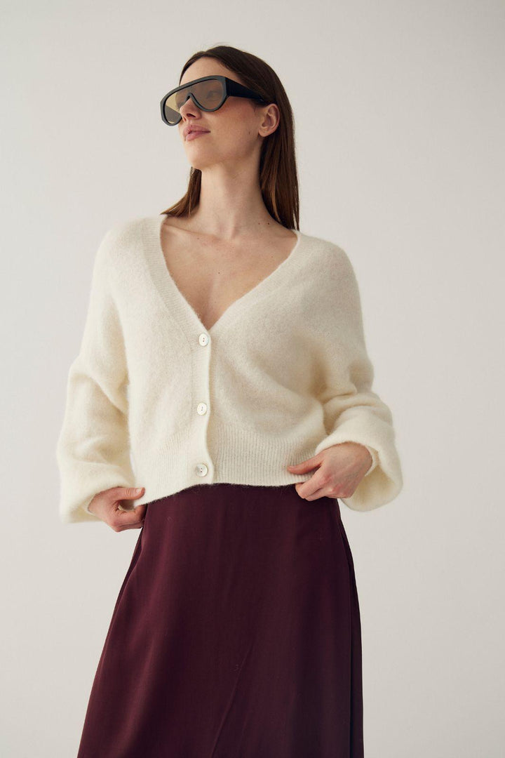 Noella - N-Morene Knit Cardigan 16690002 - 006 - Offwhite
