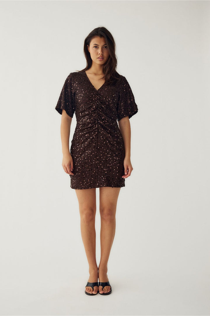 Noella - Soli Dress 11630001 - 674 - Chocolate