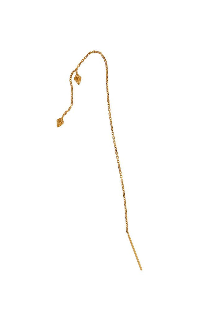 Stine A - Tout Petit Ile De L'Amour Earring With Long Chain - 1432-2