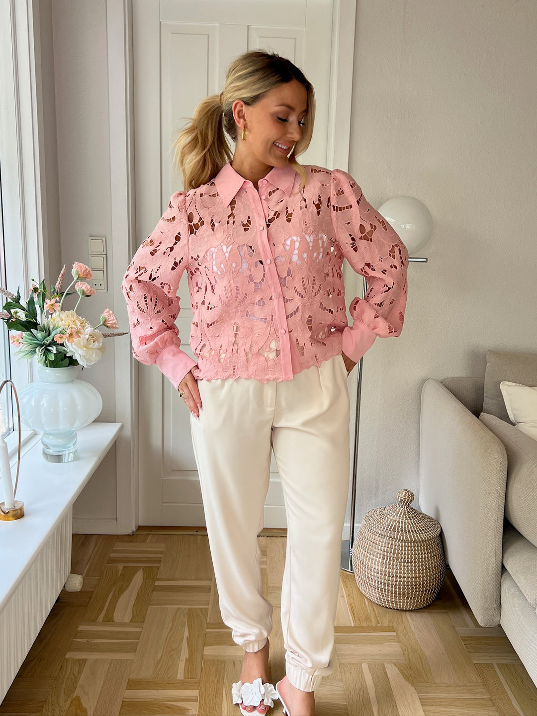 Dear Molly - Birthe Shirt - Pink