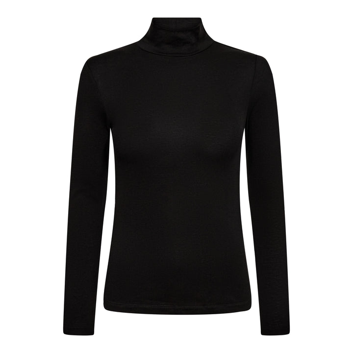 Haute L'Amitié - Lux Turtle Ls Tee HL10851 - Black