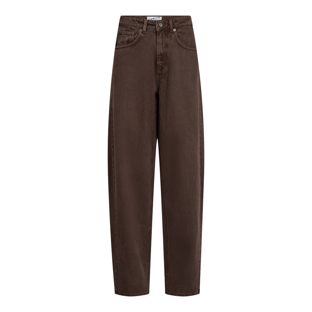 Haute L'Amitié - Uni Mid Rise Jeans HL10863 - Mocca
