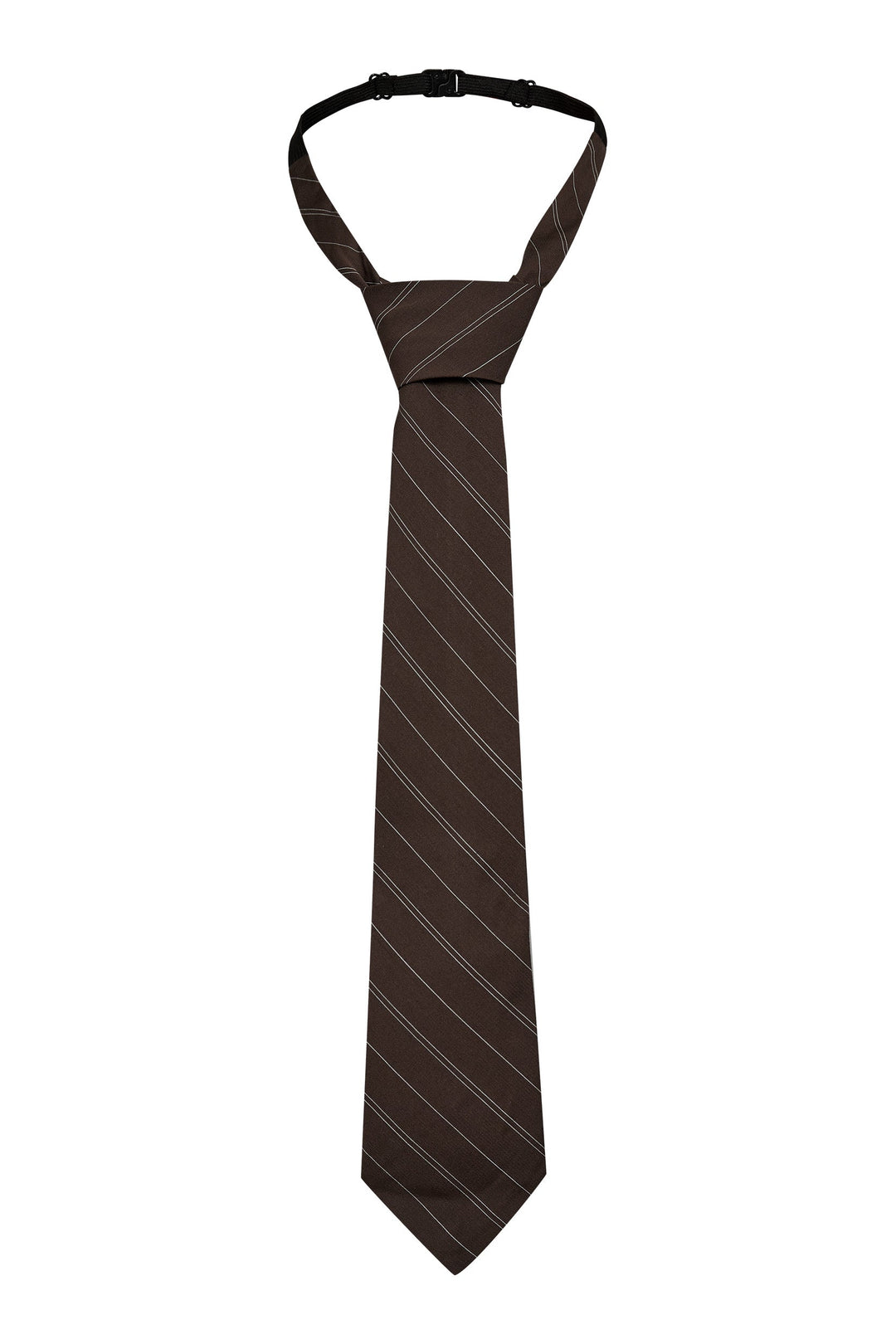 Haute L'Amitié - Pin Stripe Tie HL10877 - Mocca