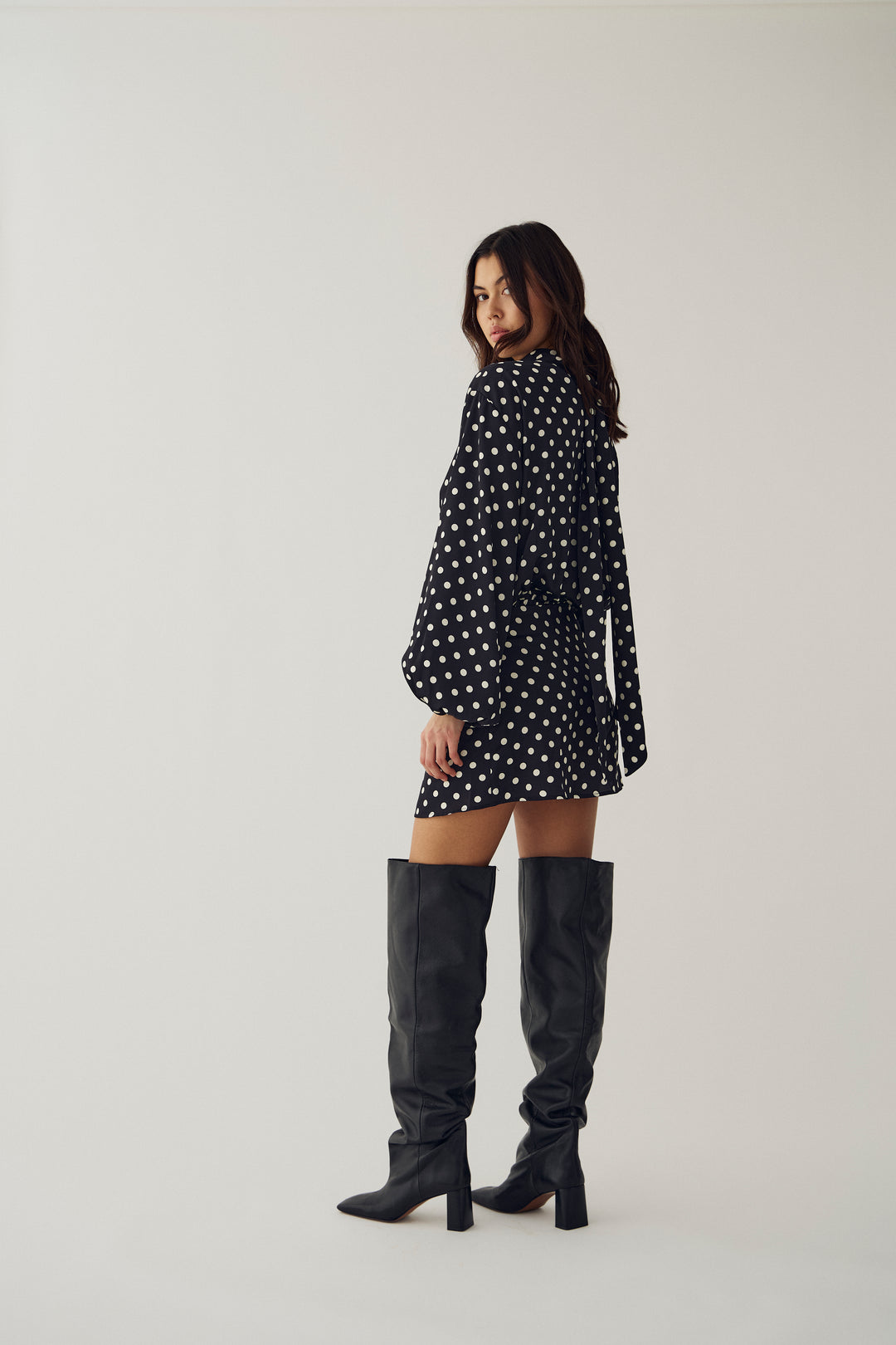 Noella - N-Melda Dress 16900003 - 1529 - Debbee Black Print