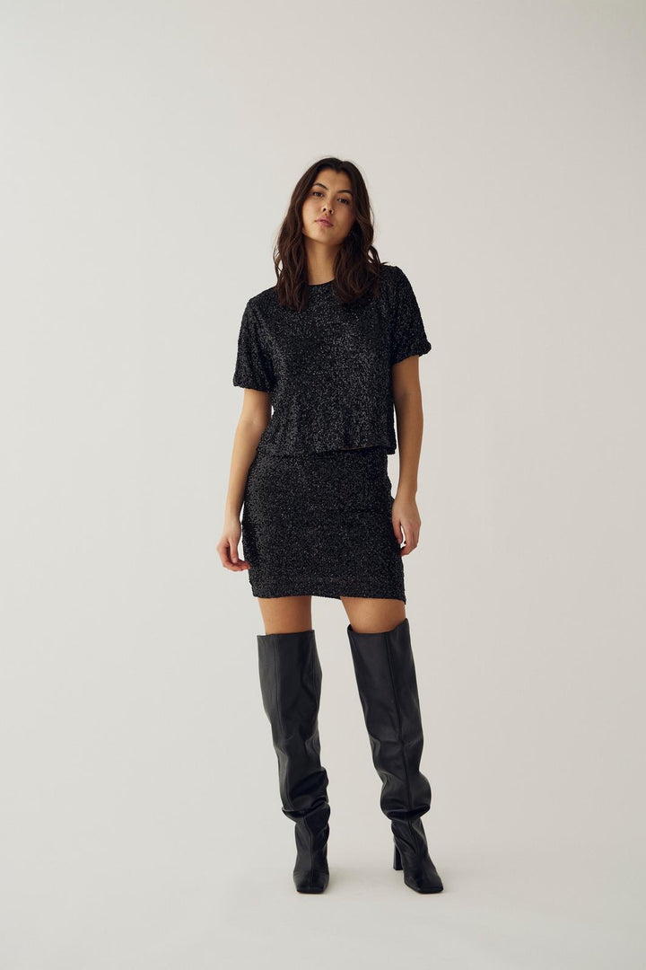 Noella - N-Mera Ss Top 11670009 - 004 - Black