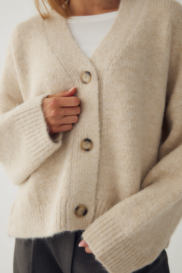 Noella - N-Laiana Knit Cardigan 16100001 - 023 - Beige