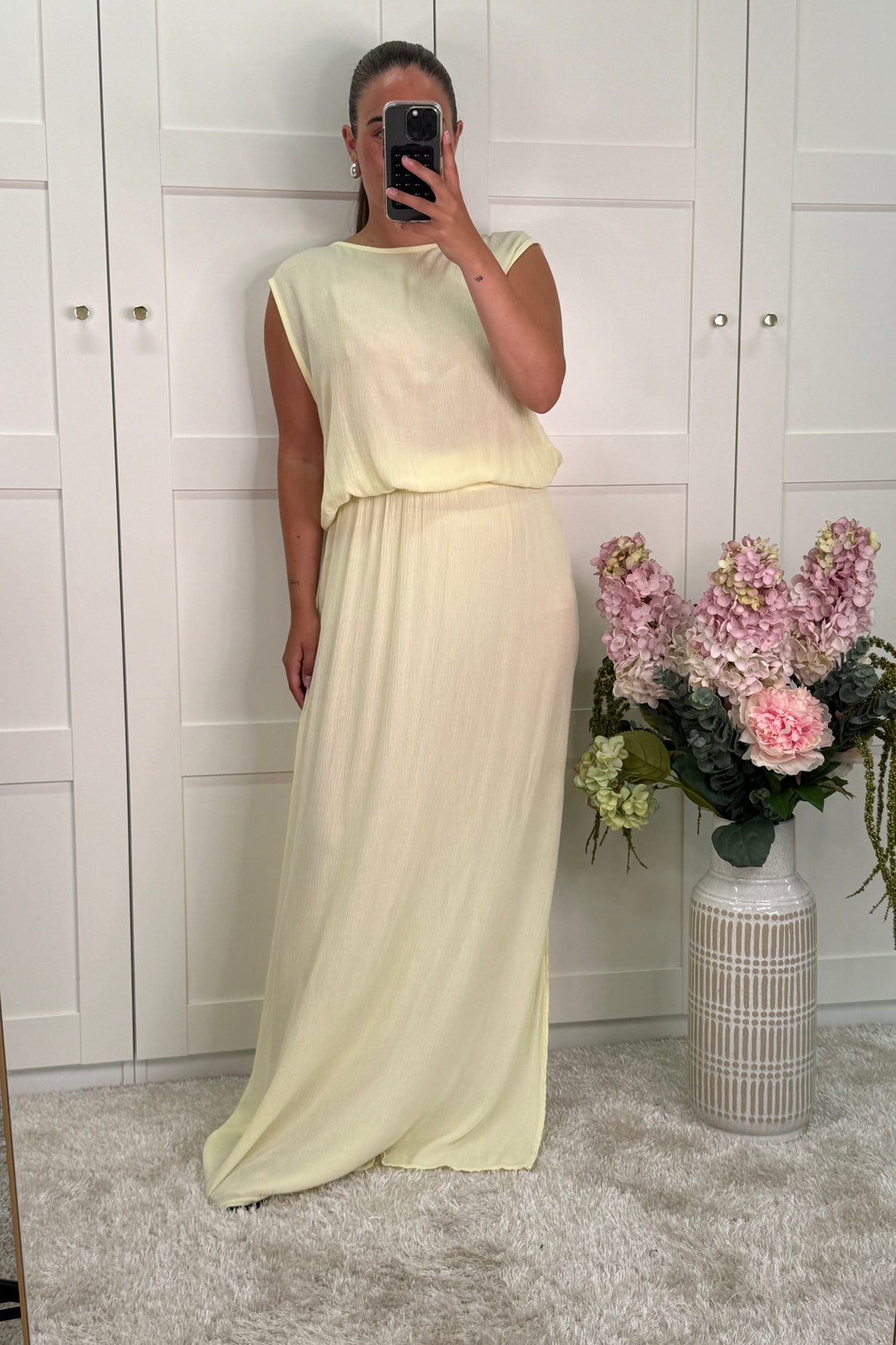 A-bee - Ava Skirt - Light Yellow Nederdele 