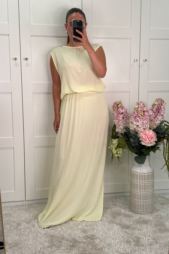 A-bee - Ava Top - Light Yellow Toppe 
