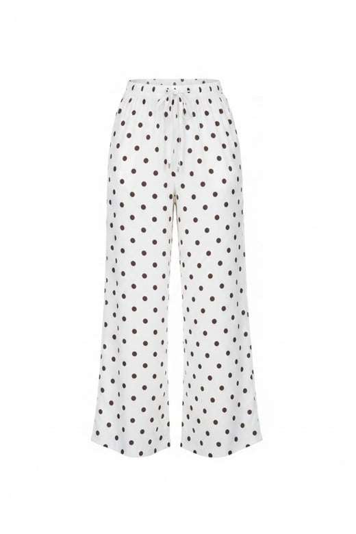 A-Bee - Delara Pants - White Bukser 