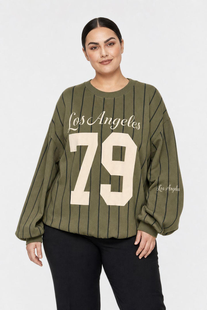 CE_IMG - A-Bee - Lisette Sweatshirt - Khaki - M/L