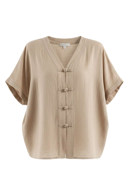 A-Bee - Lyra Shirt - Beige Skjorter 