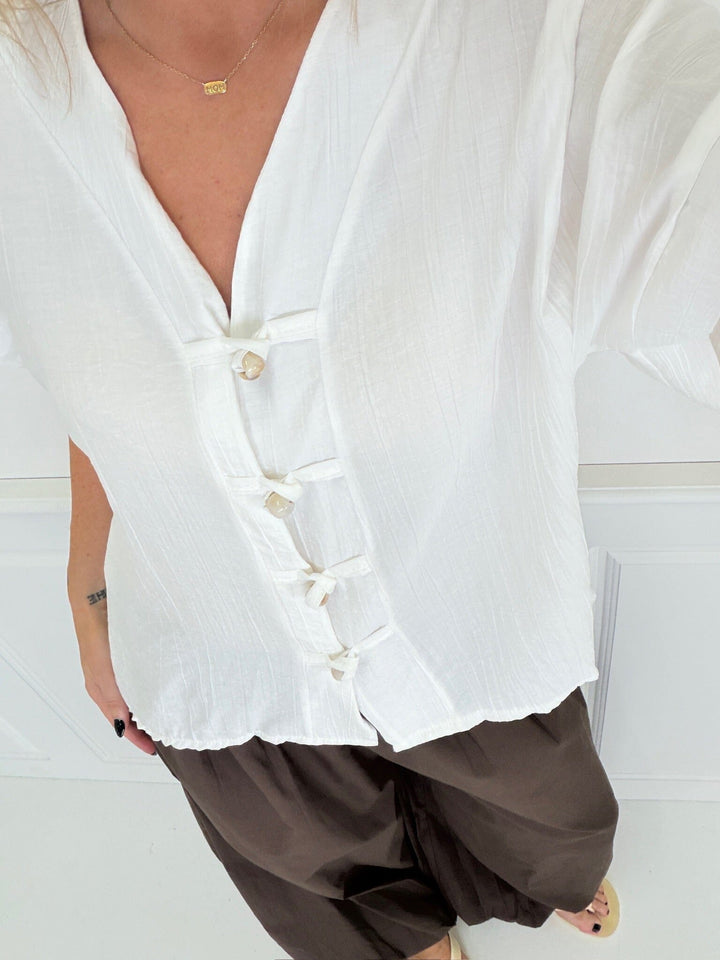 A-Bee - Lyra Shirt - White Skjorter 