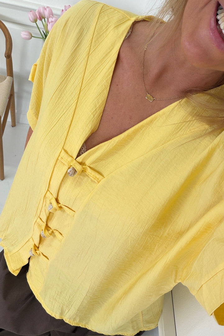 A-Bee - Lyra Shirt - Yellow Skjorter 