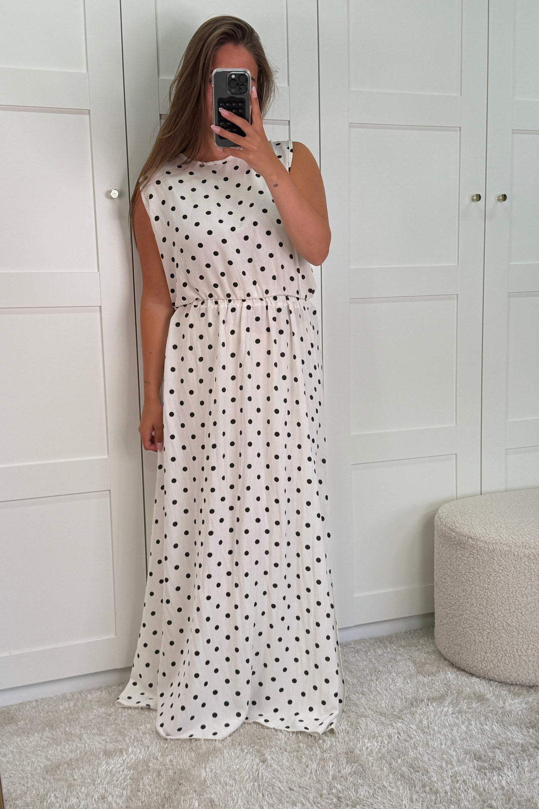 A-bee - Martina Top - Black Dot Toppe 