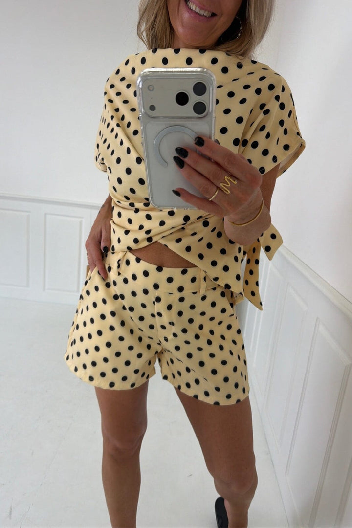 A-Bee - Rahel 8751-1 Shorts - Yellow Shorts 