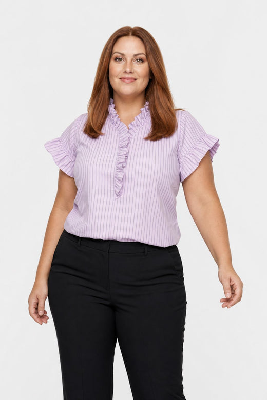 A-Bee - Sabella Bluse - Syren - M/L