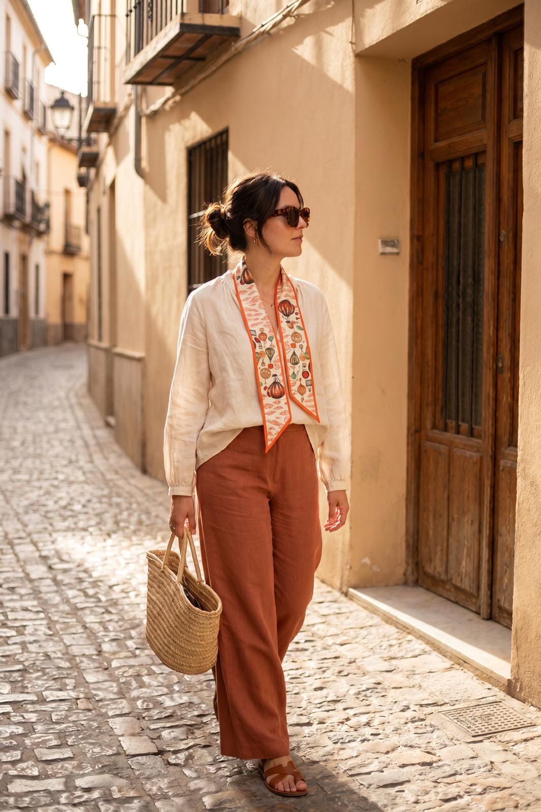 A-bee - Zephyra Scarf - Orange Tørklæder 
