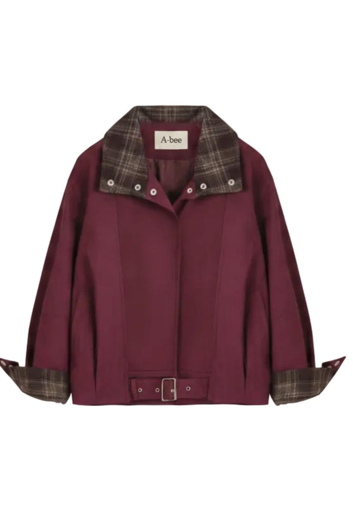 A-Bee - Zuleika Jacket - Burgundy Jakker 