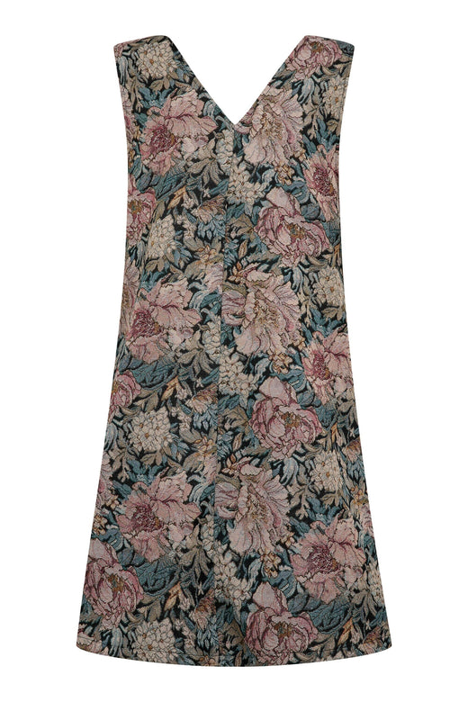 A-View - Brocade Dress AV9407 - 311 - Sand/Black Kjoler 