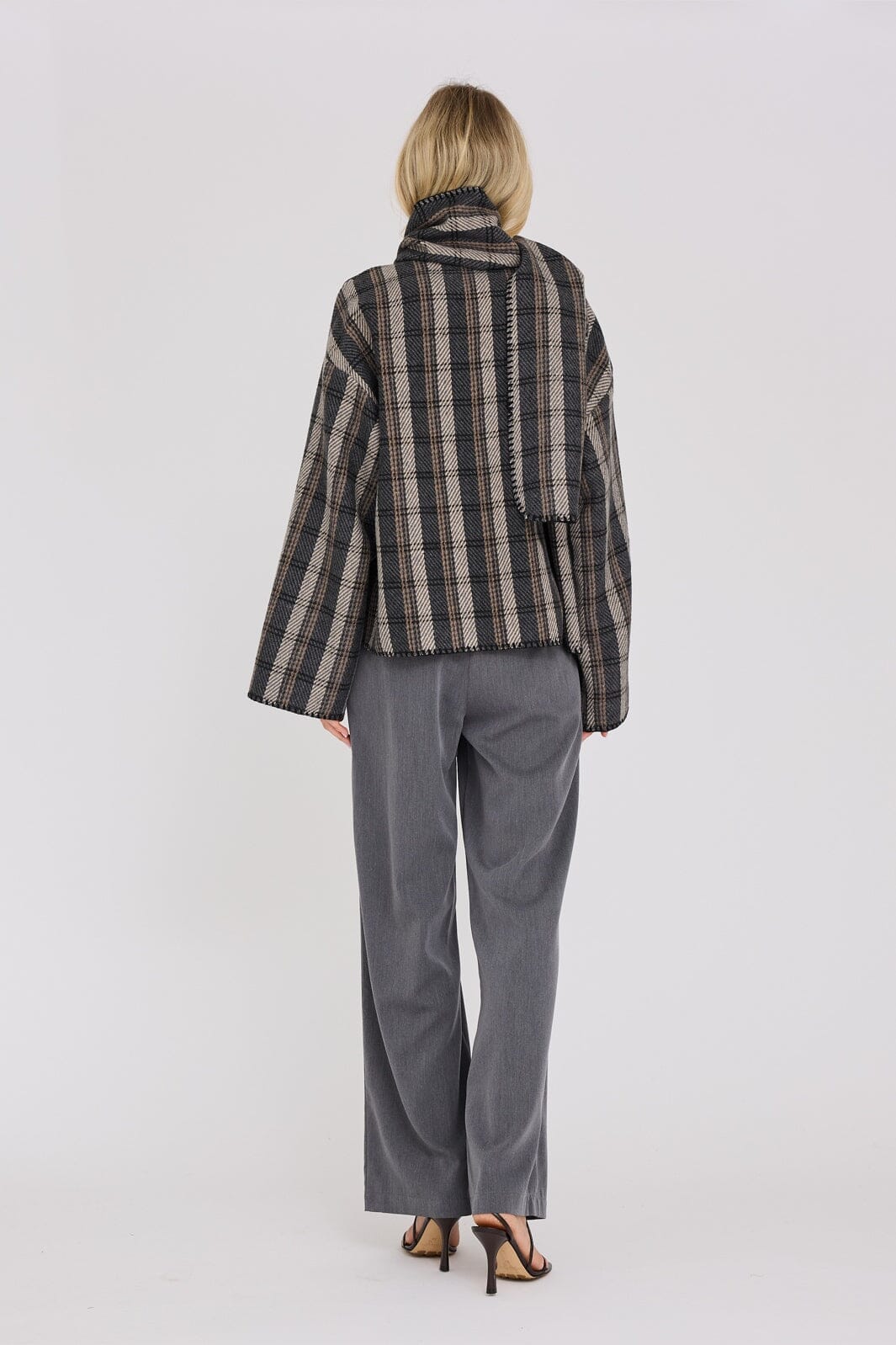 A-View - Checki Jacket AV8275 - 050 - Grey/Black