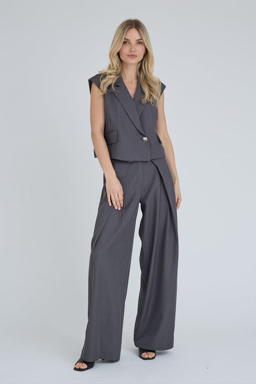A-View - Jula Pants AV8393 - 990 - Medium Grey Melange