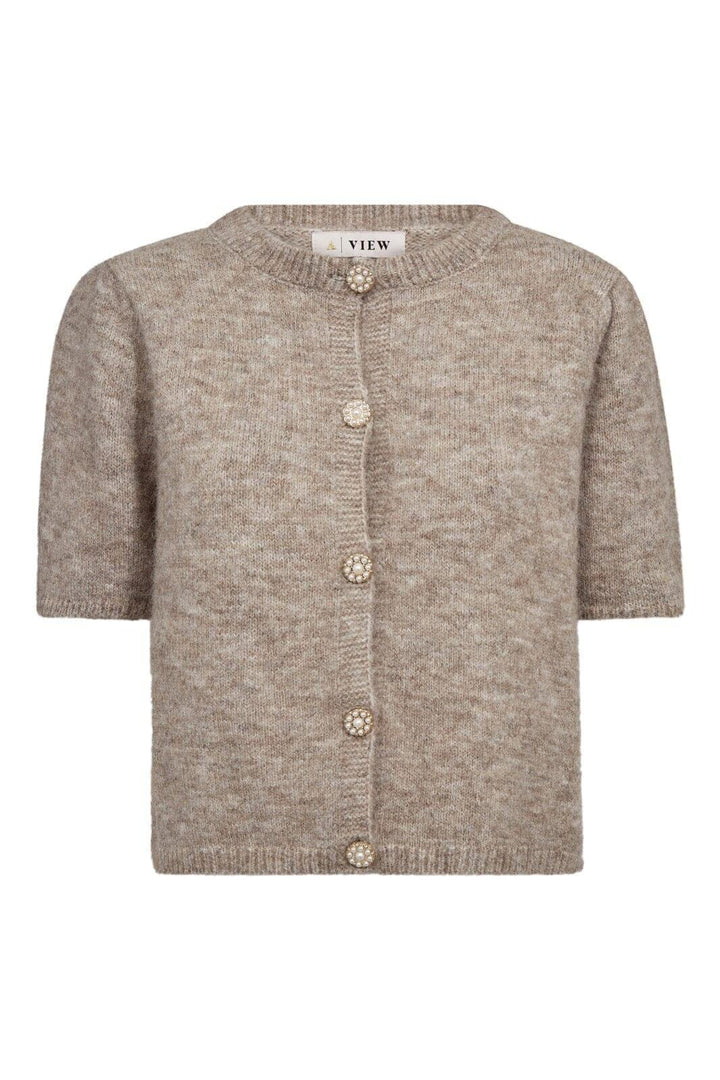 A-View - Lissi Knit Cardigan AV7073 - 004 - Sand Cardigans 