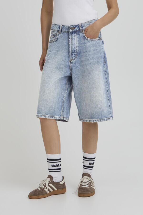 Ball - Basaga Denim Shorts 50408016 - 900005059 - 90S Medium Blue Indiigo Shorts 