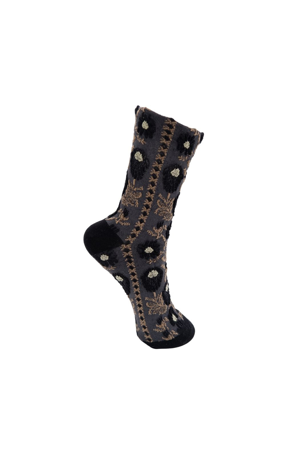 Black Colour - Bcabril Sock 8570 - Dk. Grey