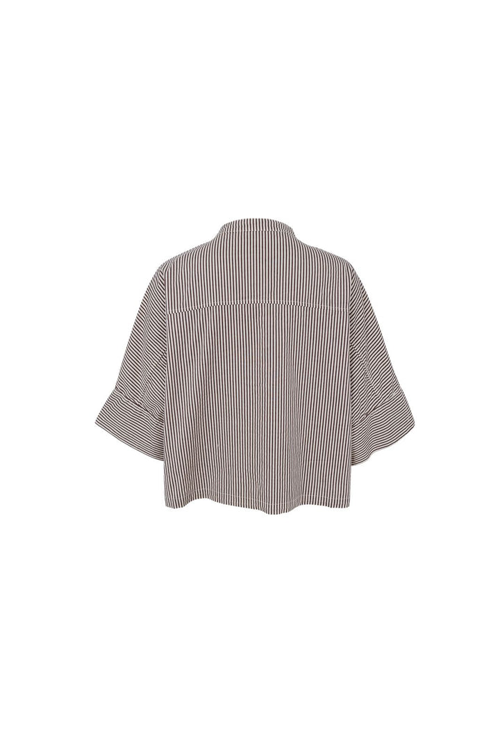 Black Colour - Bcally Loose Shirt 41145 - Creme