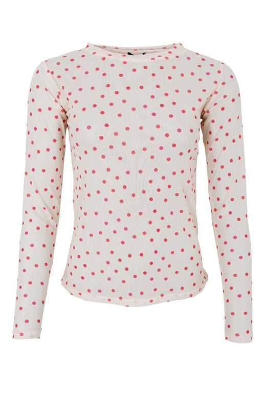 Black Colour - Bcannie Mesh Blouse 3846 - Shirts - Red Dot Bluser 