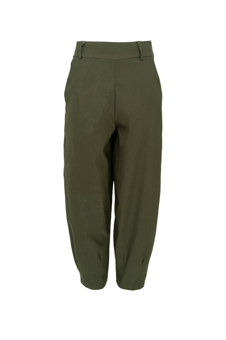 Black Colour - Bcbeverly Barrel Pant 41010 - Dk. Army