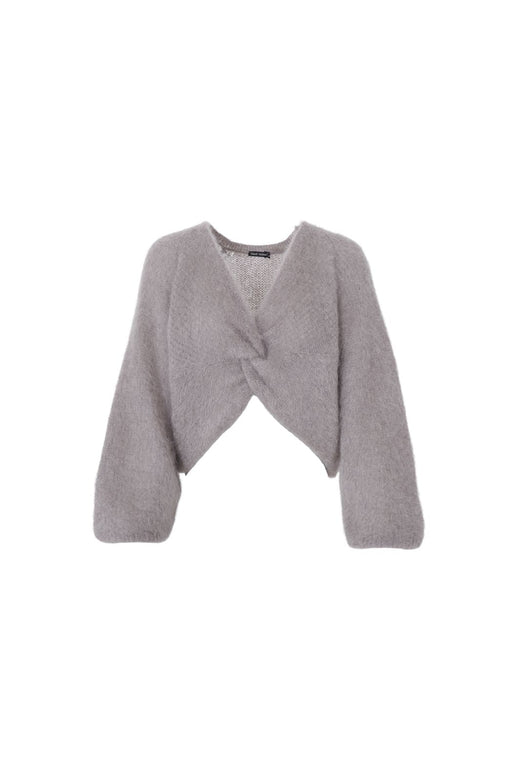 Black Colour - Bcbjoerk Cross Jumper 1265 - Taupe