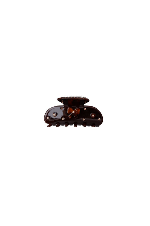 Black Colour - Bcdona Hair Claw 6060 - Coffee