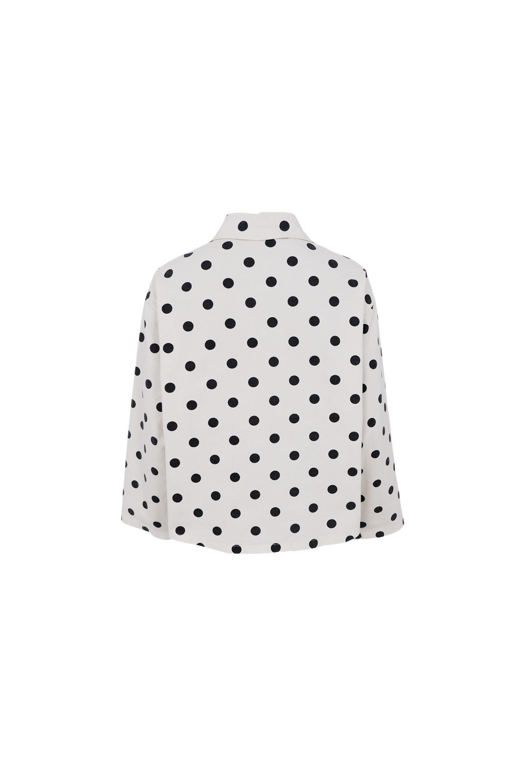 Black Colour - Bcellie Shirt Jacket 41101 - White Dot