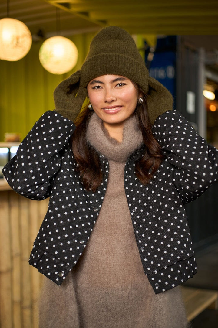 Black Colour - Bcginger Rib Hat 9744 - Army
