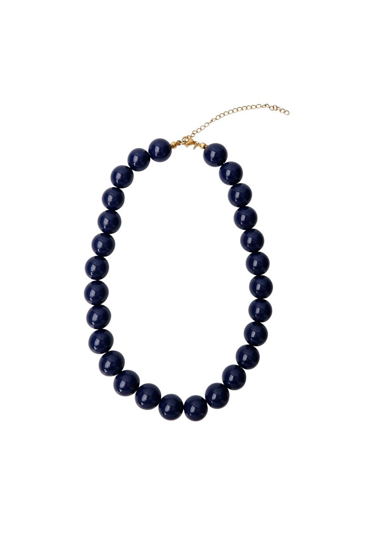 Black Colour - Bcholly Double Necklace 4562 - Navy
