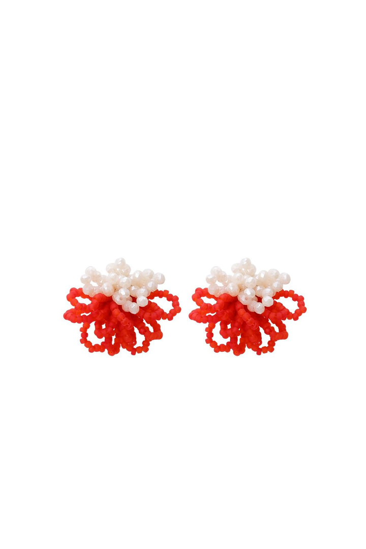 Black Colour - Bcingrid Earrings 4412 - Red