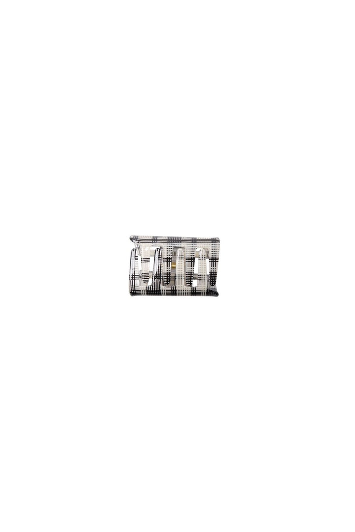 Black Colour - Bckarmen Medium Hair Claw 5997 - Black