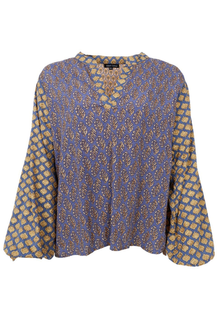Black Colour - Bcluna Blouse 39232 - Blue Multi