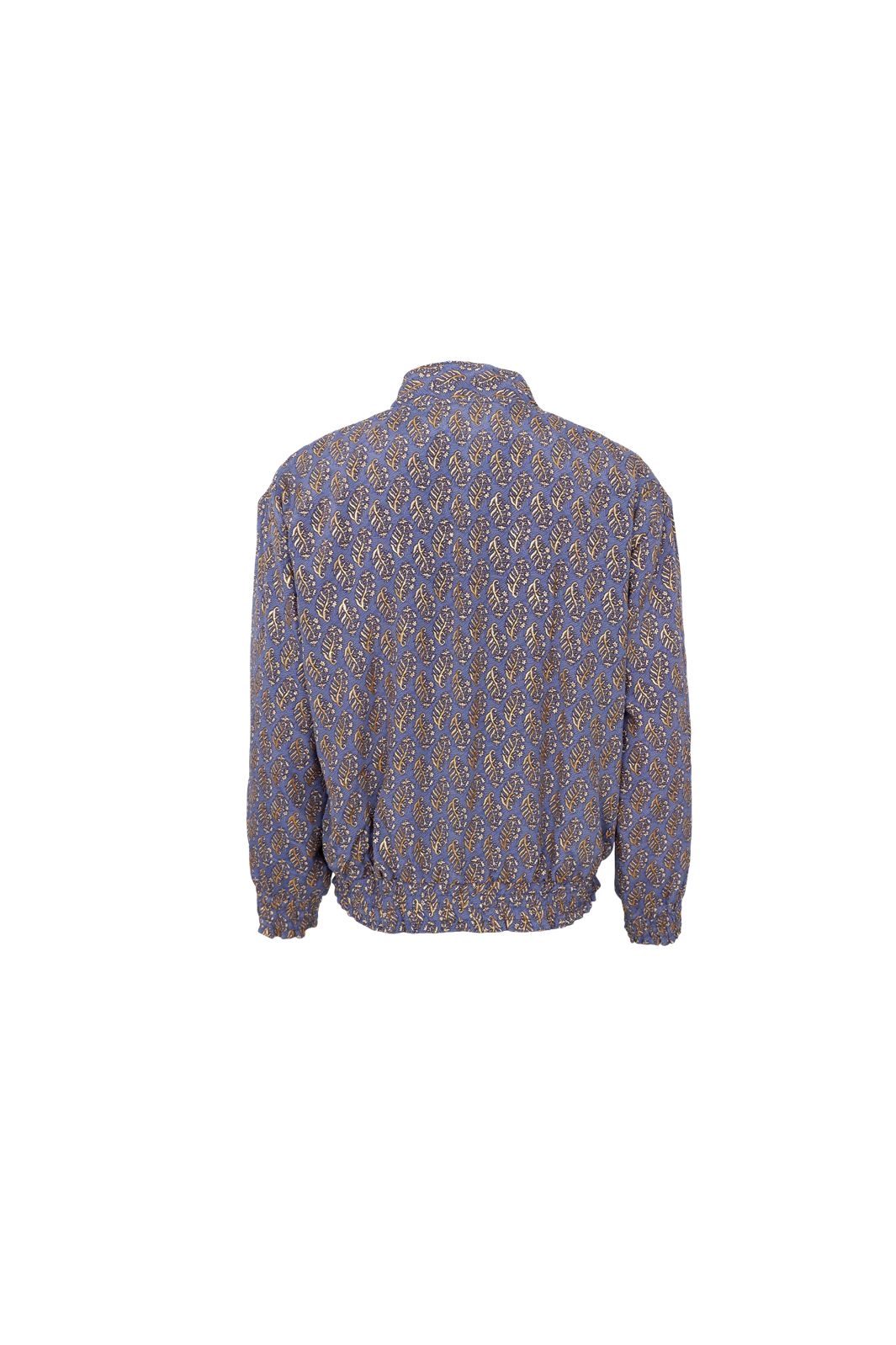 Black Colour - Bcluna Reversible Bomber Jacket 39235 - Blue Mist