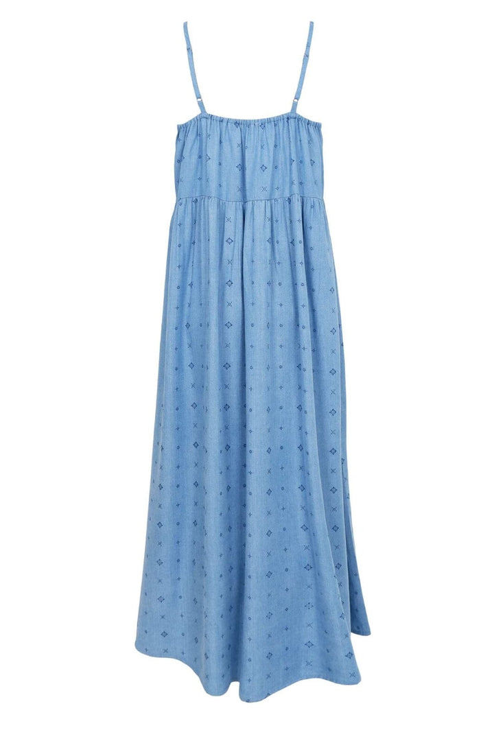 Black Colour - Bclyra Strap Dress 40890 - Denim Blue