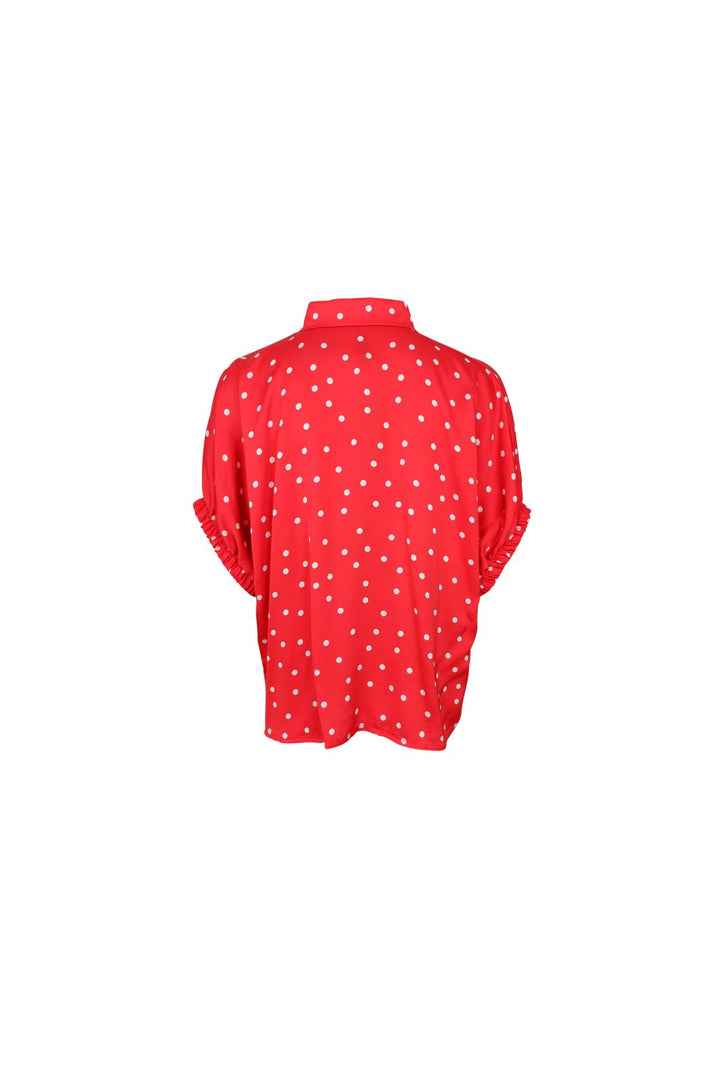 Black Colour - Bcmabel Shirt Blouse 40988 - Red Dot