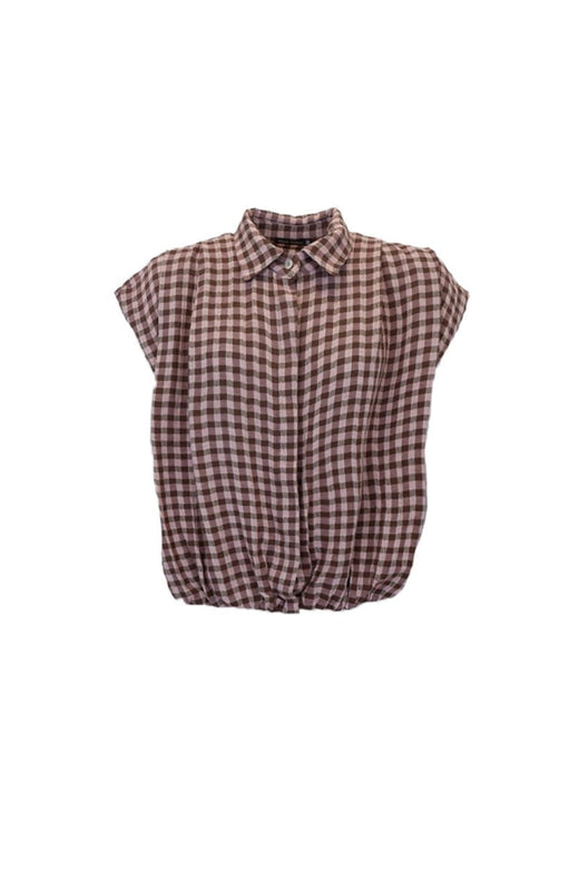 Black Colour - Bcmalle Bomber Blouse 41318 - Brown Check