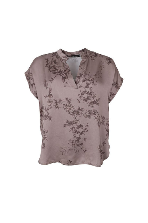 Black Colour - Bcnancy Ss Blouse 41240 - Taupe