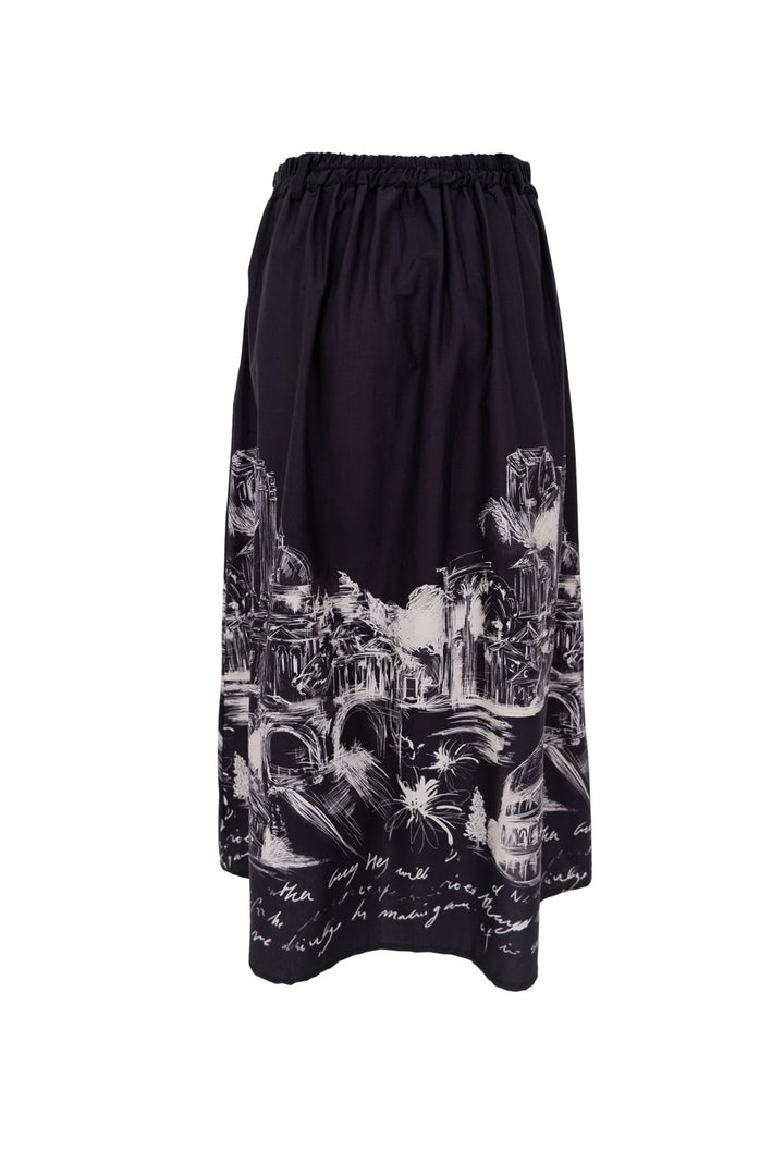 Black Colour - Bcroma Skirt 41093 - Black