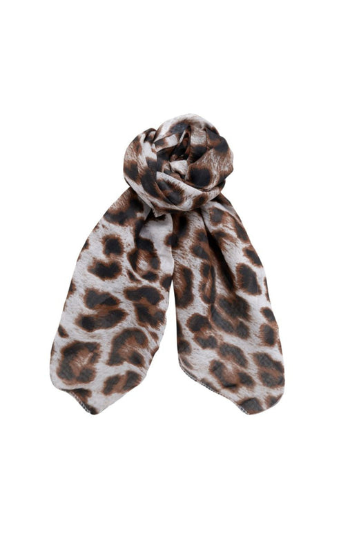 Black Colour - Bcsheila Leo Mini Scarf 3700 - Natural Leo