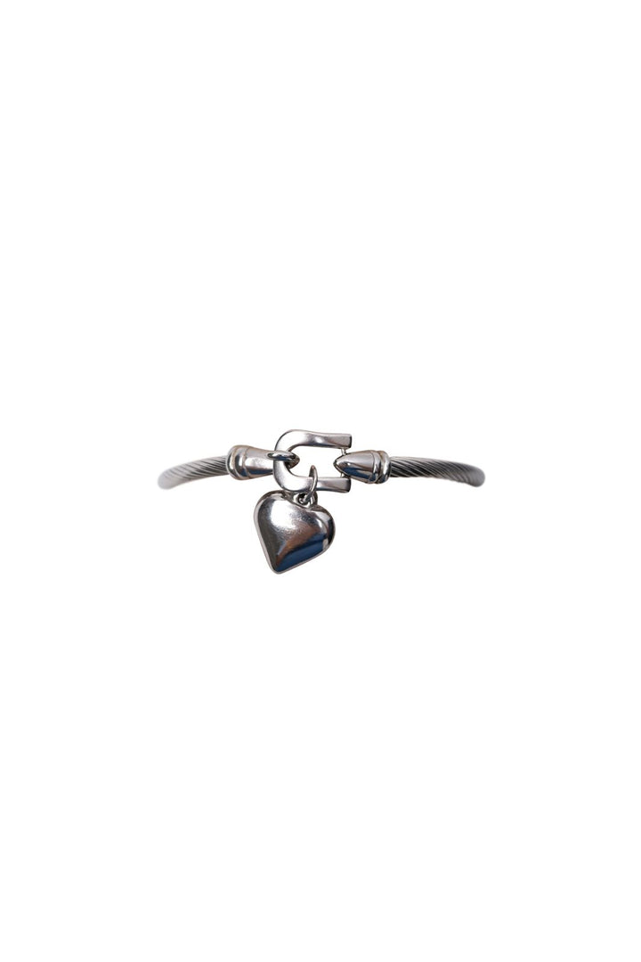 Black Colour - Bctayla Bracelet 4431 - Silver Coloured