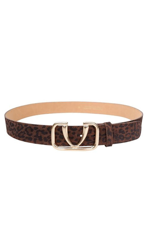 Black Colour - Bcuma Belt 10320 - Mocca Leo